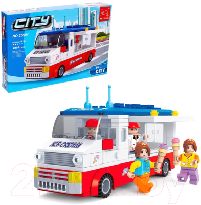 Конструктор Keyixing Фургон с мороженым / 576141