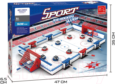 Конструктор Keyixing Хоккейный турнир / 6988599
