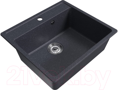 Мойка кухонная Mixline ML-GM15 551921 (антрацитовый)