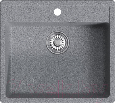 Мойка кухонная Mixline ML-GM15 551915 (темно-серый) - фото