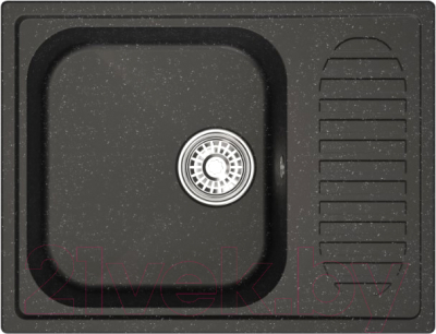 Мойка кухонная Mixline ML-GM18 551970 (черный) - фото