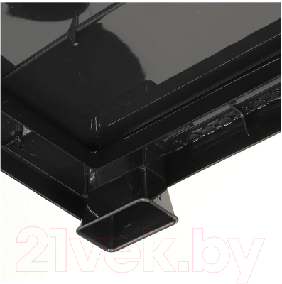 Комод пластиковый Росспласт Декор Кожа 4 яруса