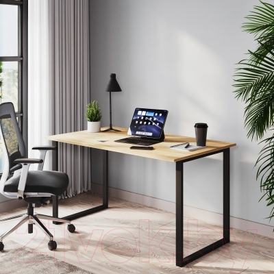 Письменный стол Soma Bliss 100x60 (дуб сонома/черный)