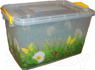 Контейнер для хранения Росспласт Трава - фото