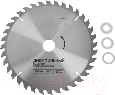 Пильный диск Tundra 5239774 - фото