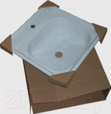 Мойка кухонная Сантэкс 50x50 / 513712