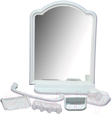 Комплект мебели для ванной Европласт Алиса / 524298 - фото