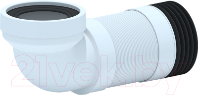 Слив (гофра) Ани Пласт K729R - фото