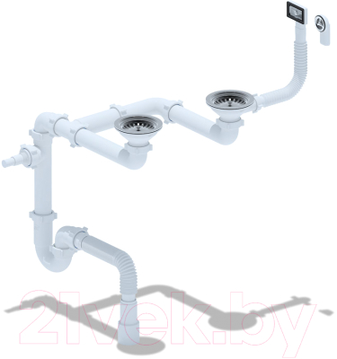 Сифон Ани Пласт LD0515SA15 - фото