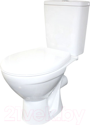 Унитаз напольный Rosa Соло (белый) - фото