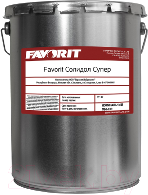 Смазка техническая Favorit Metal Солидол Супер / 54044 - фото