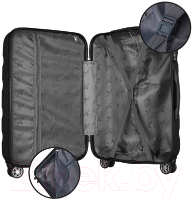 Чемодан на колесах Peterson PTN 5806-W-L