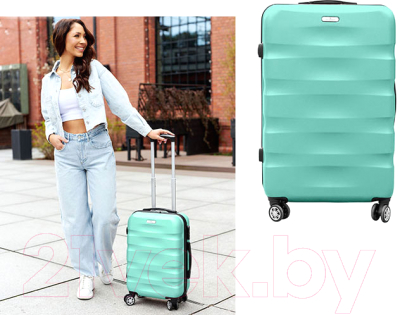 Чемодан на колесах Peterson PTN 5806-W-S