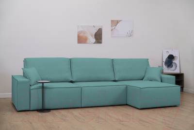 Диван угловой Mio Tesoro Бриз правый (Preston 672)