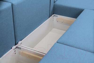 Диван угловой Mio Tesoro Бриз правый (Preston 750)