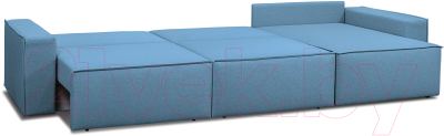 Диван угловой Mio Tesoro Бриз правый (Preston 750)