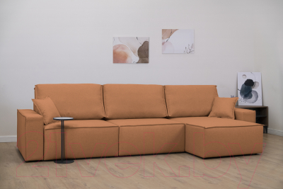 Диван угловой Mio Tesoro Бриз правый (Preston 420)