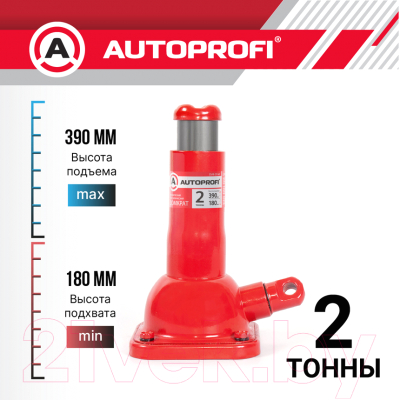 Бутылочный домкрат Autoprofi DVB-20 Mi