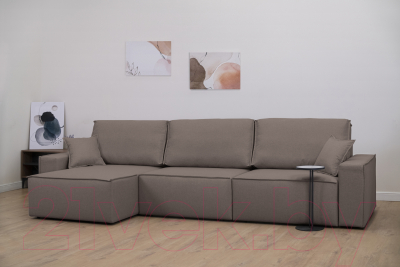 Диван угловой Mio Tesoro Бриз левый (Preston 232)