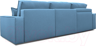 Диван угловой Mio Tesoro Бриз левый (Preston 750)