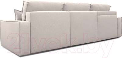 Диван угловой Mio Tesoro Бриз левый (Preston 130)