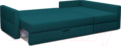 Диван угловой Mio Tesoro Лира правый (Velutto 20)