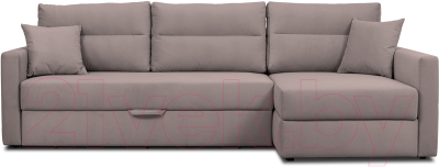 Диван угловой Mio Tesoro Лира правый (Velutto 06)