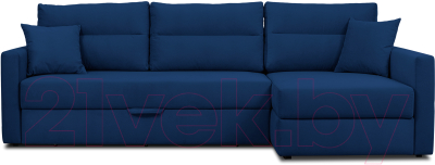 Диван угловой Mio Tesoro Лира правый (Velutto 26)