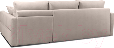 Диван угловой Mio Tesoro Лира правый (Velutto 04)