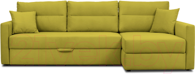 Диван угловой Mio Tesoro Лира правый (Velutto 28)