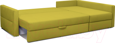 Диван угловой Mio Tesoro Лира правый (Velutto 28)