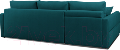 Диван угловой Mio Tesoro Лира левый (Velutto 20)