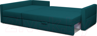 Диван угловой Mio Tesoro Лира левый (Velutto 20)