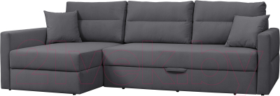 Диван угловой Mio Tesoro Лира левый (Velutto 32) - фото