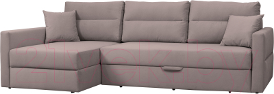 Диван угловой Mio Tesoro Лира левый (Velutto 06) - фото