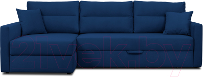 Диван угловой Mio Tesoro Лира левый (Velutto 26)