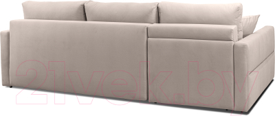 Диван угловой Mio Tesoro Лира левый (Velutto 04)