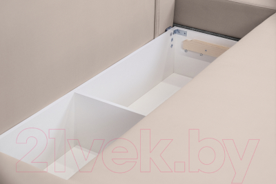 Диван угловой Mio Tesoro Лира левый (Velutto 04)