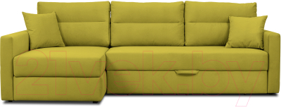 Диван угловой Mio Tesoro Лира левый (Velutto 28)