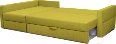 Диван угловой Mio Tesoro Лира левый (Velutto 28)