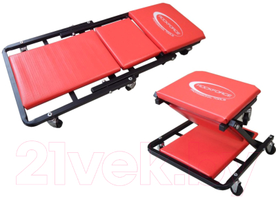 Лежак подкатной RockForce RF-11412 - фото