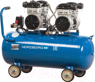 Воздушный компрессор Nordberg NCEO100/400 - фото