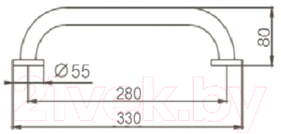 Поручень РМС A1027