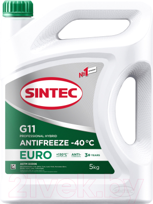 Антифриз Sintec Euro G11 -40 / 990554 - фото