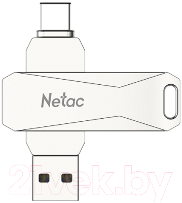 Usb flash накопитель Netac USB Drive U782C USB3.0+TypeC (NT03U782C-064G-30PN) - фото