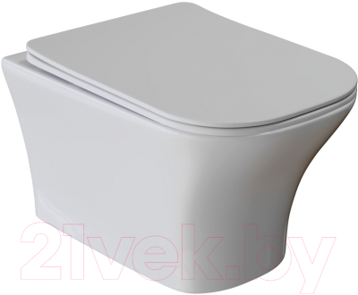 Унитаз подвесной White Wave City - фото