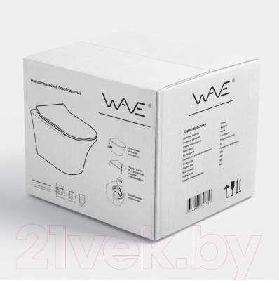 Унитаз подвесной White Wave City