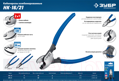 Кабелерез Зубр НК-21 / 23343-20_z01