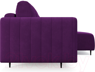 Диван угловой Mebel-Ars Маркфул/Флорент (фиолетовый)