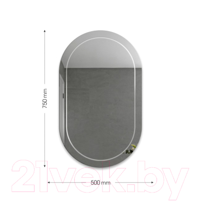 Зеркало Алмаз-Люкс Г-057